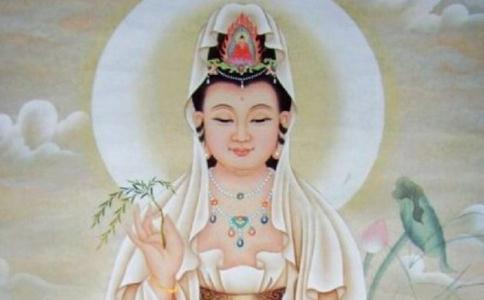 为什么观世音菩萨头上披着一块布？