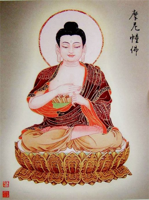 八十八佛图片之摩尼幢佛