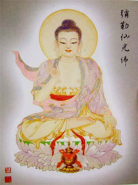 八十八佛图片之弥勒仙光佛